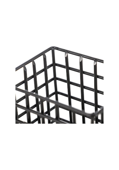 Mudo Home Black Metal Kaşıklık Siyah