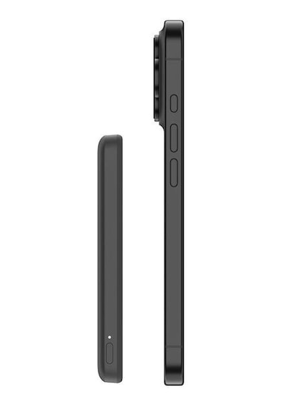 Belkin Bpd010hqbk Boostcharge 5.000 Mah Magsafe Uyumlu 15w Kablosuz Slim Powerbank - Siyah