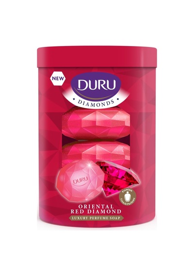 Diamonds Oriental Red Sabun, 90gramx4 Diğer