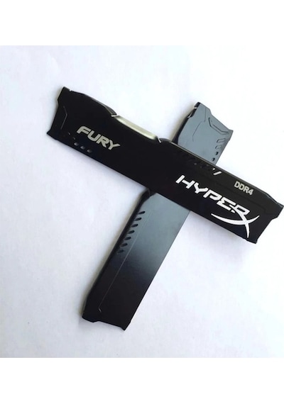 Fury Hyperx Ram Soğutucu DDR2-DDR3-DDR4 Siyah