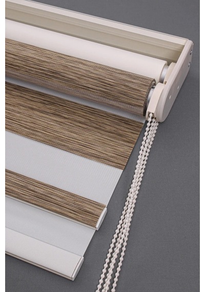 Çift Mekanizma Zebra Stor Güneşlik Perde 03 Açık Kahve Mutfak Balkon Perdesi Çocuk Yatak Odası Perde Açık Kahve Çift Mekanizma Zebra Stor Güneşlik Perde 03 Açık Kahve Mutfak Balkon Perdesi Çocuk Yatak Odası Perde Açık Kahve