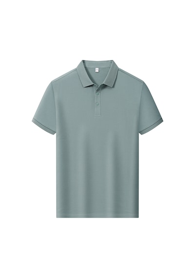 New Performance.arw98183.serintutan-antibakteriyel-yüksek Kalite.çıtçıtlı Polo T.shirt Yeşil