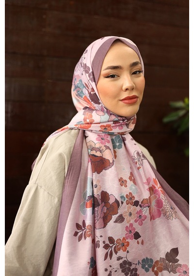 Silk Home Olinda Şal 49004-14 Gül Kurusu