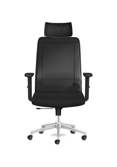 Tr Kolto Ofis Sandalyesi Baş Destekli Ergonomik Çalışma Koltuğu Dayanıklı Kumaş Döşeme Siyah Diğer
