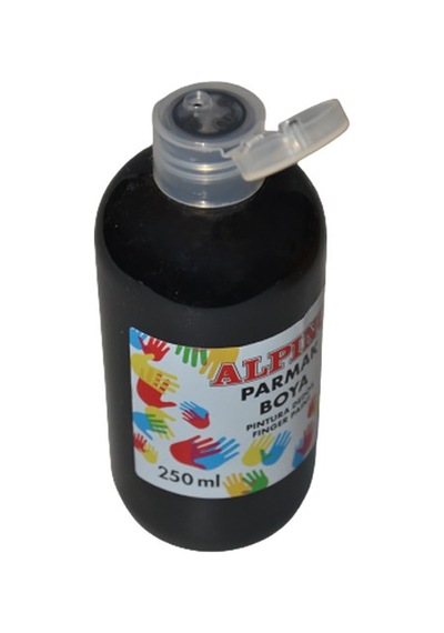 Alpino Parmak Boyası Siyah 250ml Karışık