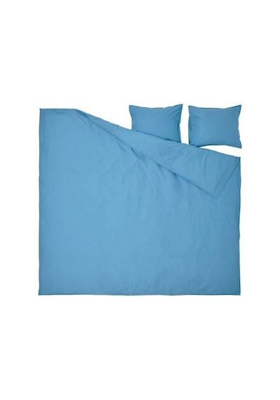 Ikea Angslılja Çift Kişilik Nevresim Takımı 220 X 240 Cm Lacivert
