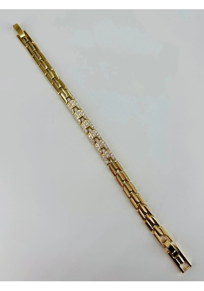 Renk Pirinç Cm Bileklik 17+2 Cm - Kbl0535 Çok Renkli