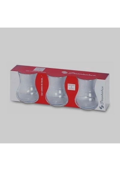 Çay Bardağı Semaver 6'lı 285 Cc Büyük Çay Bardak 42801 - No Color Şeffaf