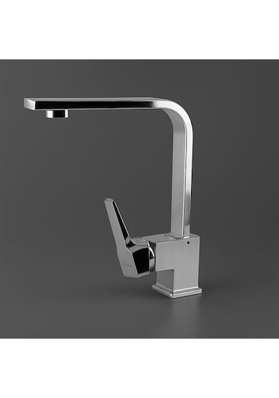 Modern Tasarım Krom Lavabo Bataryası Paslanmaz Pirinç Malzeme Uzun Ömürlü Banyo Bataryası Diğer