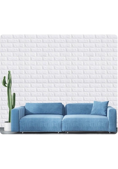 Renkli Duvarlar Kendinden Yapışkanlı Duvar Kağıdı 70 x 38 CM 0.26 m2