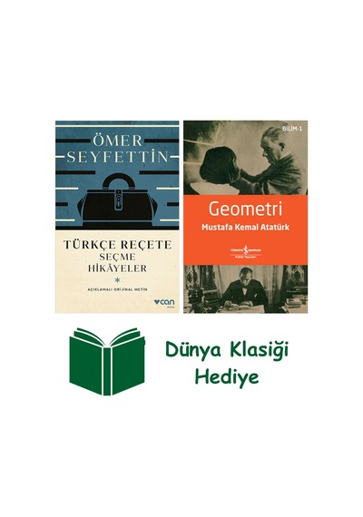 Türkçe Reçete Açıklamalı Orijinal Metin + Geometri + Dünya Klasiği Hediye