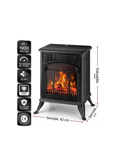 Cata Ct-6050 Erciyes Şömine
