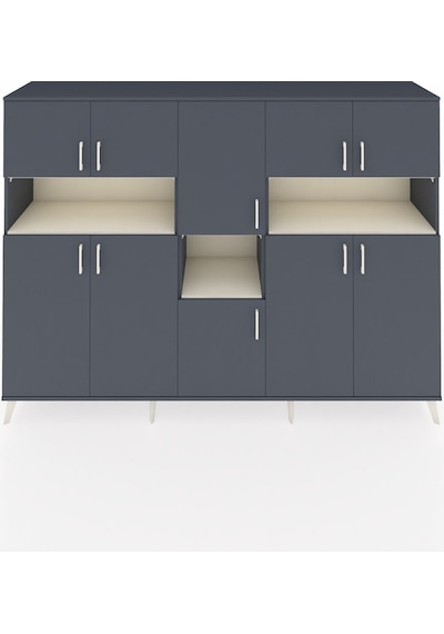 Hyperion Dolap 14 Raflı 10 Kapaklı 220x44x163 Antrasit-antrasit/a Antrasit-antrasit/aytaşı Hyperion Dolap 14 Raflı 10 Kapaklı 220x44x163 Antrasit-antrasit/a Antrasit-antrasit/aytaşı