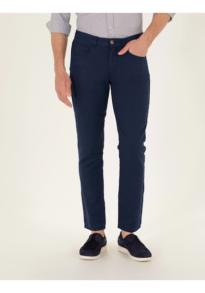 Pierre Cardin Erkek Lacivert Kanvas / Chino Pantolon 50268095-vr033 Lacivert