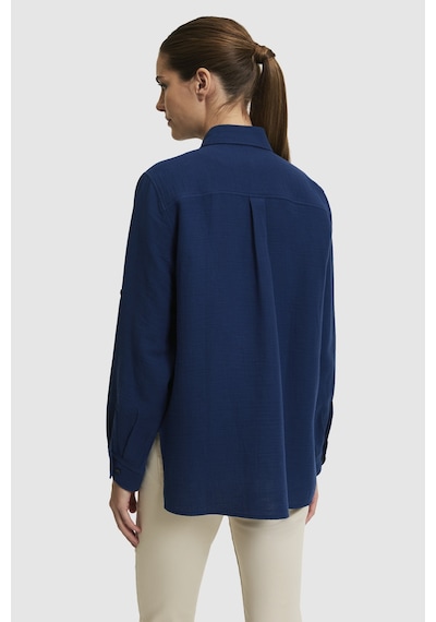 U.S. Polo Assn. U.s. Polo Assn. Kadın Lacivert Gömlek Desenli 50324689-vr033