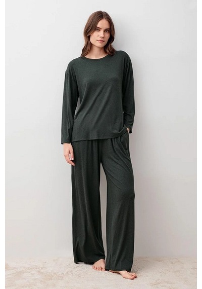 Artış Collection Artış 20202 Bayan Pijama Takımı Yeşil