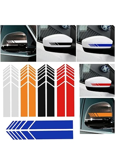 Ayna Şerit Sticker 2 Adet 20 3 Cm