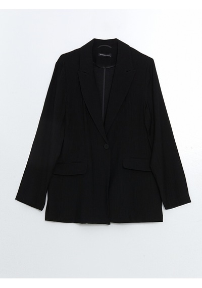 Lcwaıkıkı Classic Siyah Regular Fit Kadın Blazer Ceket