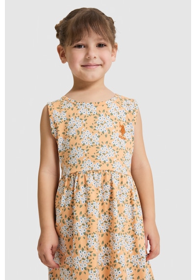 U.s. Polo Assn. Kız Çocuk Turuncu Pijama Takım 50327333-vr051
