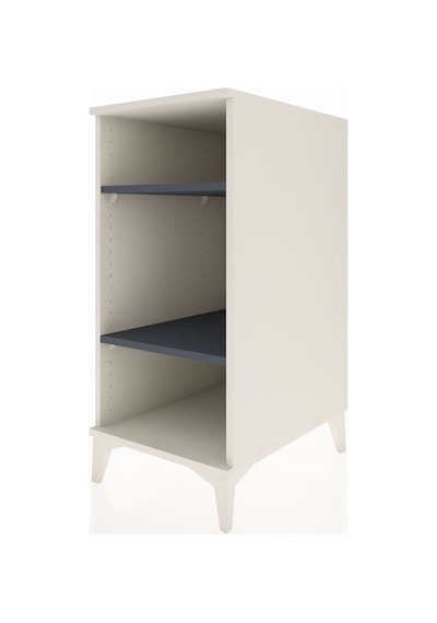 Kronos Komodin 2 Raflı 44x59x96 Aytaşı-antrasit Aytaşı