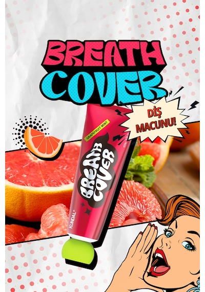 Kundal Deep Breath Cover Toothpaste Grapefruit Mint