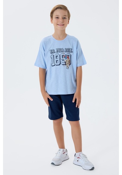 U.s. Polo Assn. Erkek Çocuk Mavi Bermuda Takım Us2444-c-v1 Mavi U.s. Polo Assn. Erkek Çocuk Mavi Bermuda Takım Us2444-c-v1 Mavi
