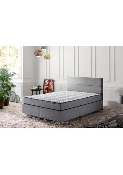 Nironyatak Niron Silver Yatak Baza Başlık Seti 150X200 Çift Kişilik Full Ort