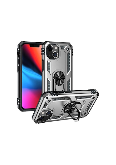 Apple Uyumlu iPhone 13 Mini Uyumlu Zore Vega Kılıf-gri Gri -