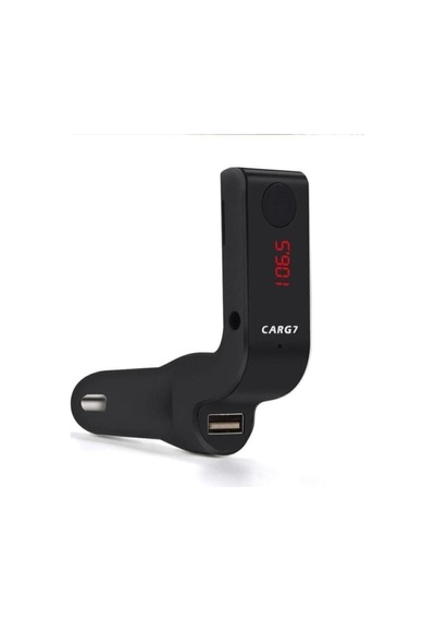 Teknosepetim Carg7 Bluetooth Araç Kiti Fm Transmitter Siyah