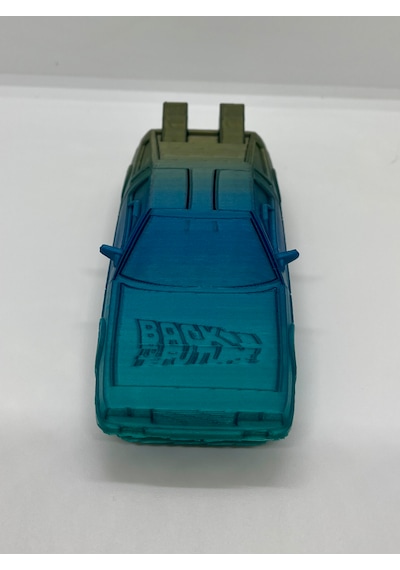 Delorean 3d Figür