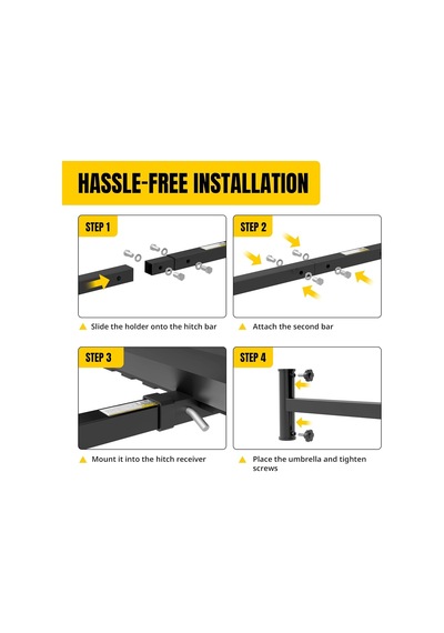 Maxxhaul 50102 Hitch Mount Şemsiye Tutucu - Dayanıklı Ve Sağlam - Büyük Veranda Ve Dış Mekan Şemsiyeleri İçin Diğer Maxxhaul 50102 Hitch Mount Şemsiye Tutucu - Dayanıklı Ve Sağlam - Büyük Veranda Ve Dış Mekan Şemsiyeleri İçin Diğer