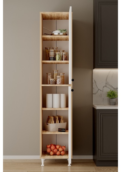 Aeka Ae-2027 Lina 2 Kapaklı Raflı Dar Yüksek Boy Banyo Çok Bölmeli Depolama Dolabı 40x180 Cm Çok Amaçlı Dolap Sonomo - Beyaz Aeka Ae-2027 Lina 2 Kapaklı Raflı Dar Yüksek Boy Banyo Çok Bölmeli Depolama Dolabı 40x180 Cm Çok Amaçlı Dolap Sonomo - Beyaz