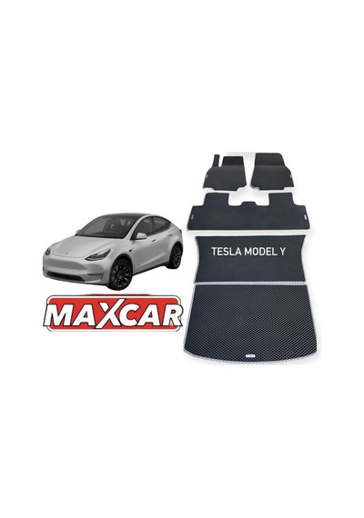 Tesla Y Model Akıllı Eva Oto Paspas Ve Bagaj Havuzu Takım Set
