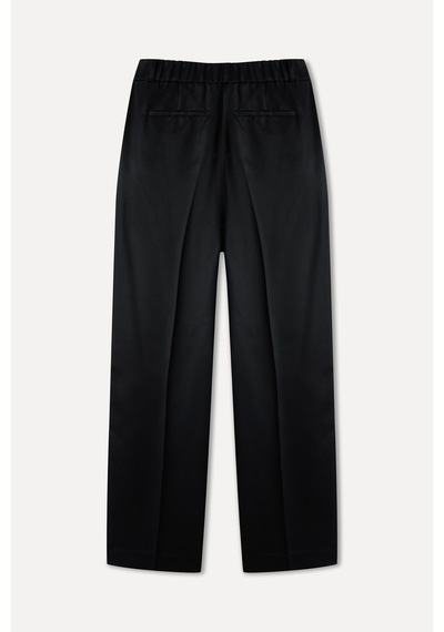 Mudo Kadın Kadın Siyah Loose Fit Liyosel Pantolon 1265086