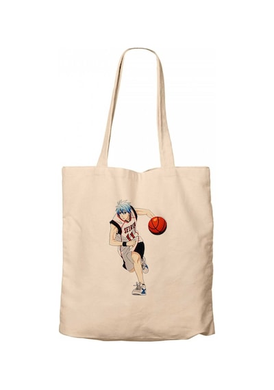 Baller Anime Seirin Krem Kanvas Bez Çanta Krem