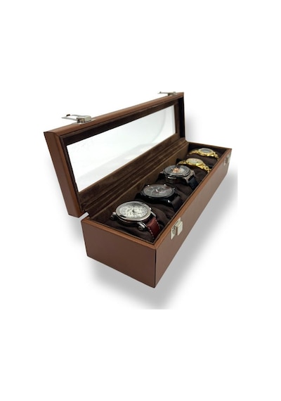 Richbox 5'li Saat Kutusu Taba