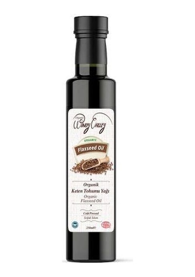 Organic Windy Valley Organik Soğuk Sıkım Keten Tohumu Yağı 250 ML