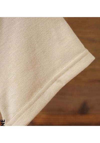 Kadın Kedi Cep Baskılı Regular T-shirt 001
