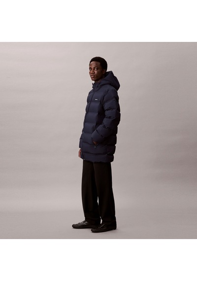 Calvin Klein Ls Bonded Chnnld Long Hooded Puf Erkek Mavi Montlv04ld516g
