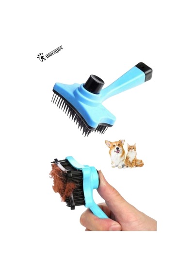Otomatik Temizlenen Tuşlu Evcil Hayvan Fırçası Kedi Köpek Tüy Toplayıcı Tarak - 566176868