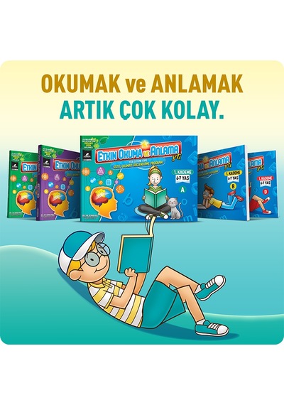 Kitapçidükkani Etkin Okuma ve Anlama Seti 1. Kademe