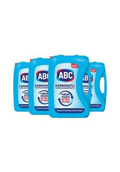 Abc Karbonatlı Ultra Çamaşır Suyu 3,25l 4'lü Paket Diğer