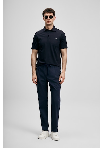 Lufian Hudson Smart Erkek Polo Tişört Lacivert Lacivert 111040234100200