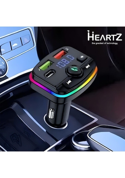 Fm Transmitter Modulator Araç Fast Quıck Charge Şarj Flash Bellek Micro Sd Mp3 Player 12- V Pd 20w Yüksek Kalite Pd 01 Sku: Smg8690010096043