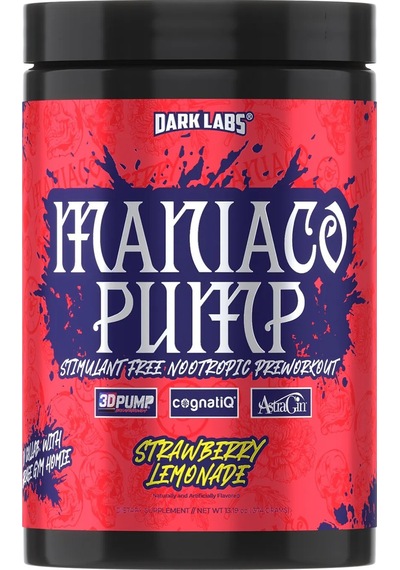 Dark Labs Maniaco Pump Preworkout 375g