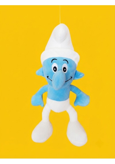 Peluş Şirin-şirin Bebek-45 Cm Mavi