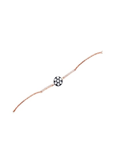 Gülaylar - Altın 8 Ayar Elmas Görünümlü Bileklik N11.14592 Sarı Altın