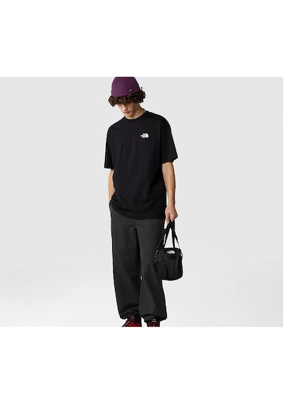 The North Face Essential Oversize Simple Dome Erkek T-shirt Siyah-siyah