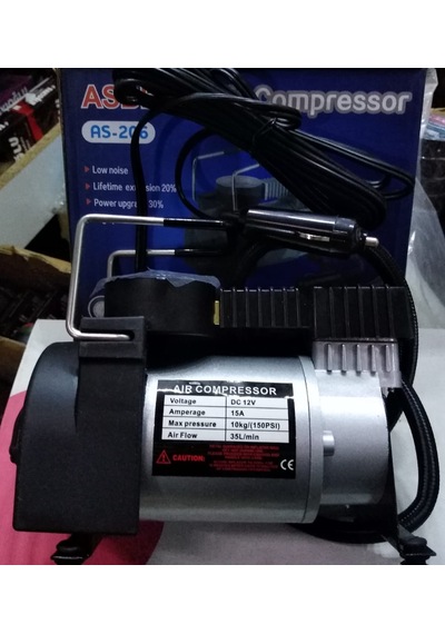 Asben Profesyonel Metal Oto Araç Çakmaklık Hava Kompresörü