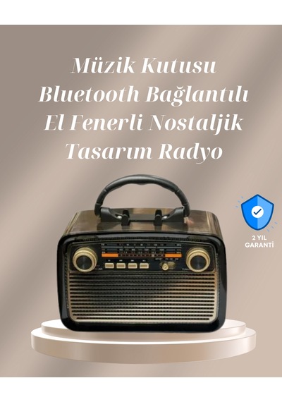 Bluetooth Bağlantılı Taşınabilir Hoparlör Fm/am Radyo Özellikli, Şarj Edilebilir Batarya, 1 Kg Çok Renkli